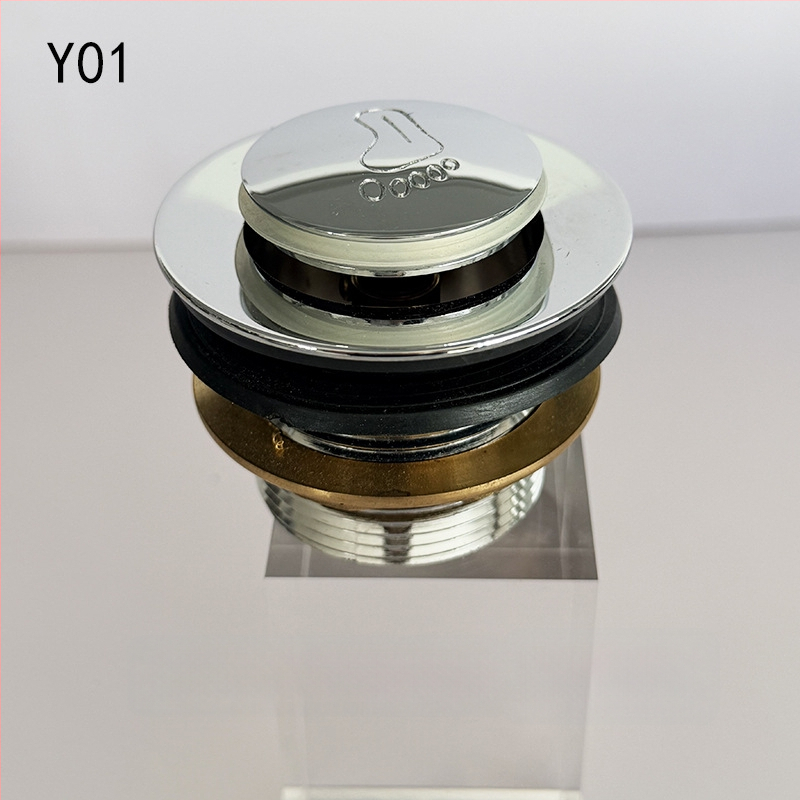 Roostevabast teras vannitoa äravool jalaga toimiv, mudel 222, barrel ventiil ja ühendused