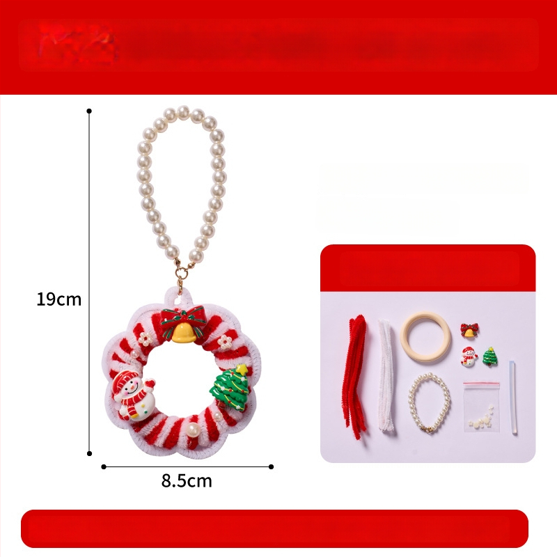 DIY Jõuluvainagi komplekt — Bränd MEI KE; Materjal: Twist stick; Stiil: Moodne ja minimalistlik; Käsitööna valmistatud