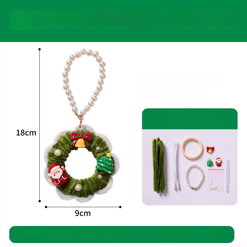 DIY Jõuluvainagi komplekt — Bränd MEI KE; Materjal: Twist stick; Stiil: Moodne ja minimalistlik; Käsitööna valmistatud