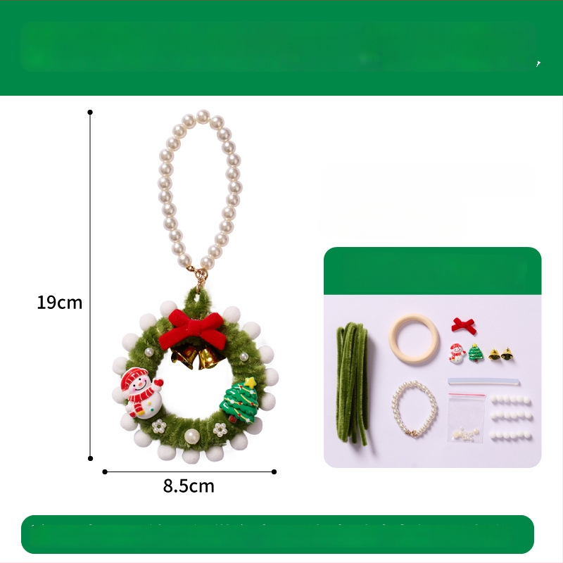 DIY Jõuluvainagi komplekt — Bränd MEI KE; Materjal: Twist stick; Stiil: Moodne ja minimalistlik; Käsitööna valmistatud