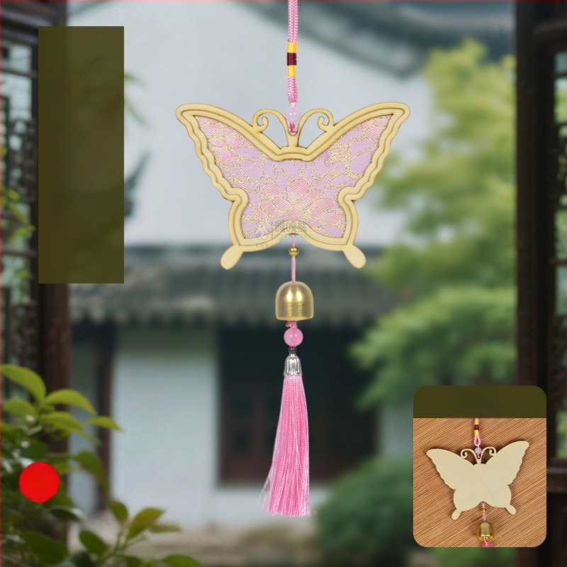 Mokoko medalis iš medžio — etninis, kinietiškas, naujo kinietiško stiliaus, senovinis stilius; Kodas 03