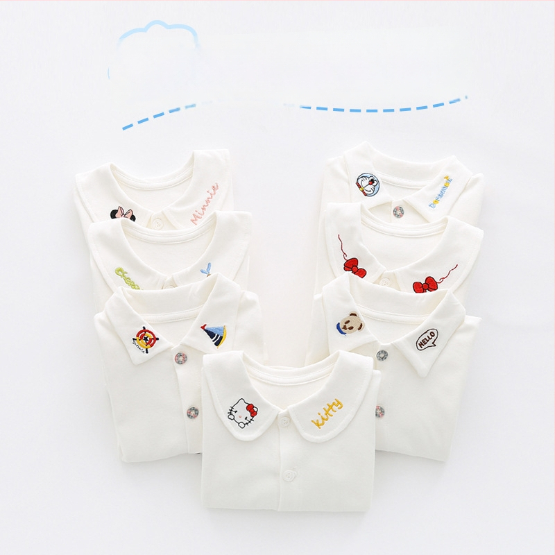 Vaikų megztas marškinėlis iš 100% medvilnės, unisex, ilgomis rankovėmis, A klasė, visiems metų laikams