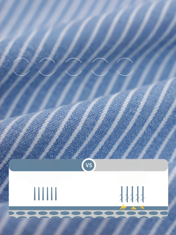 Vaikų dryžuota medvilninė palaidinė su lapeli kaklu, ilgomis rankovėmis, kasdieniam stiliui, 68% medvilnė, nuo 8 metų, ruduo 2025