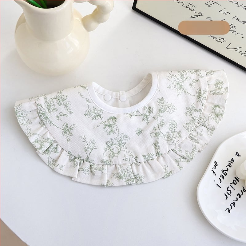 Princesės kūdikių seilių skara – vandeniui atspari, dėmėms atspari, 95% medvilnė, vienas, unisex