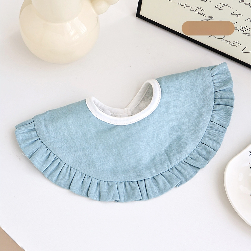 Princesės kūdikių seilių skara – vandeniui atspari, dėmėms atspari, 95% medvilnė, vienas, unisex