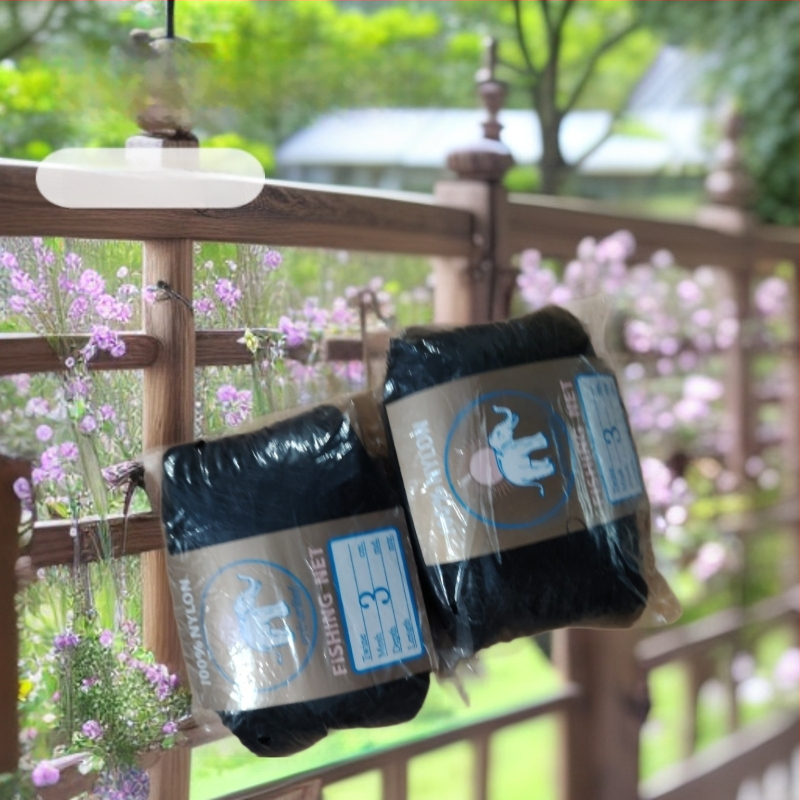 Kõrge tugevusega polüestrivõrk linnude kaitseks — ava 1.5x1.5, juhtme diameeter 150D, kasutusaeg 0.6, Kaubamärk Junhongtu