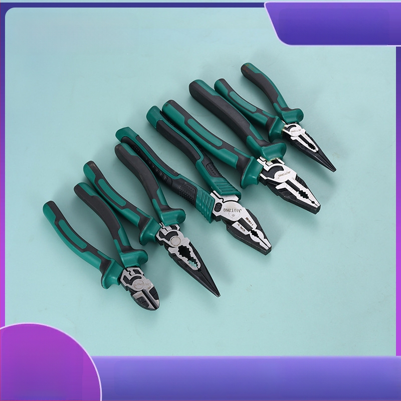 Tiger elektrilised käärid offset-lõugudega, mitmeotstarbelised, kõrge süsinikusisaldusega teras