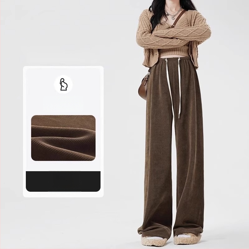 Rasedate laia jalgadega püksid, vaba lõige, 90–95% polüester, kevad–sügis/talv