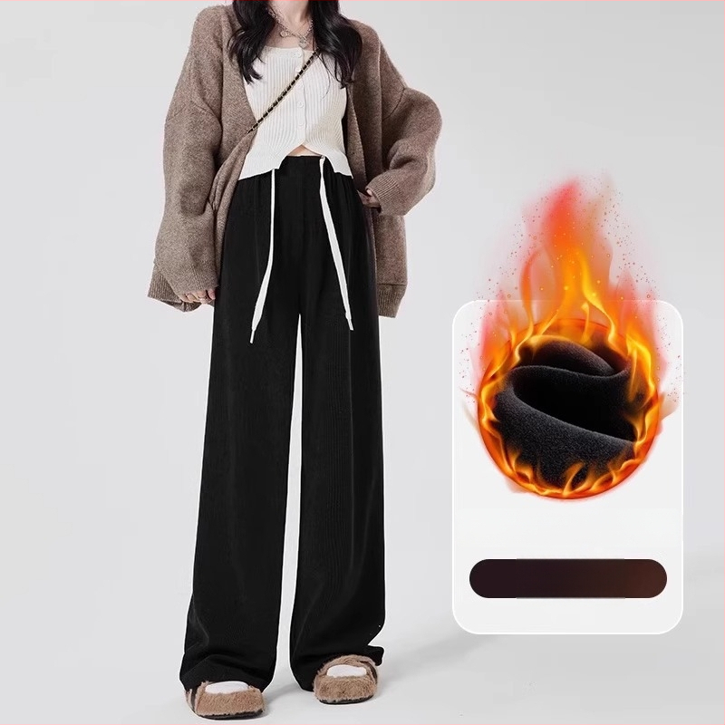 Rasedate laia jalgadega püksid, vaba lõige, 90–95% polüester, kevad–sügis/talv