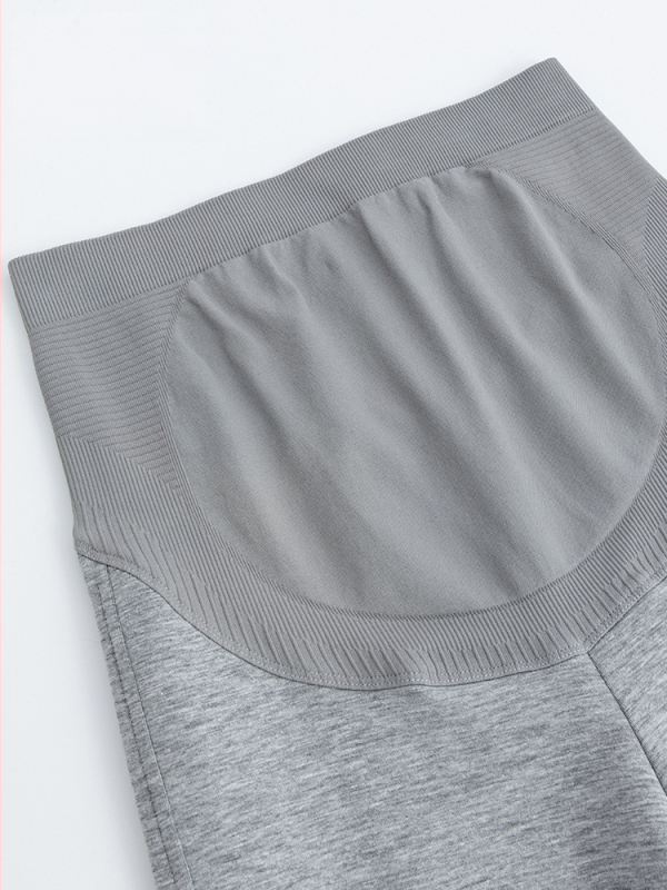 Rasedate laiad püksid Shark-stiiliga, kõhu tugi, puuvill, kõrge elastus, vaba lõige, sügis 2025