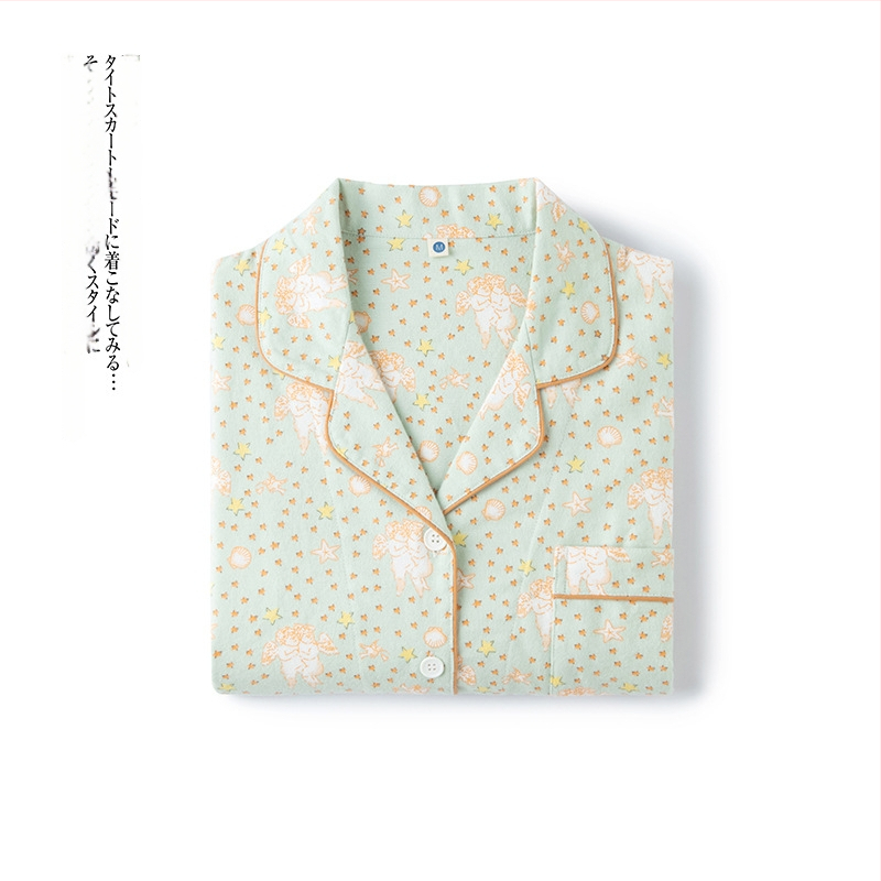 Pijama komplekt, 100% puuvill, prantsuse stiil, vaba lõige, pikad varrukad, sobib talveks, sügisel ja kevadel