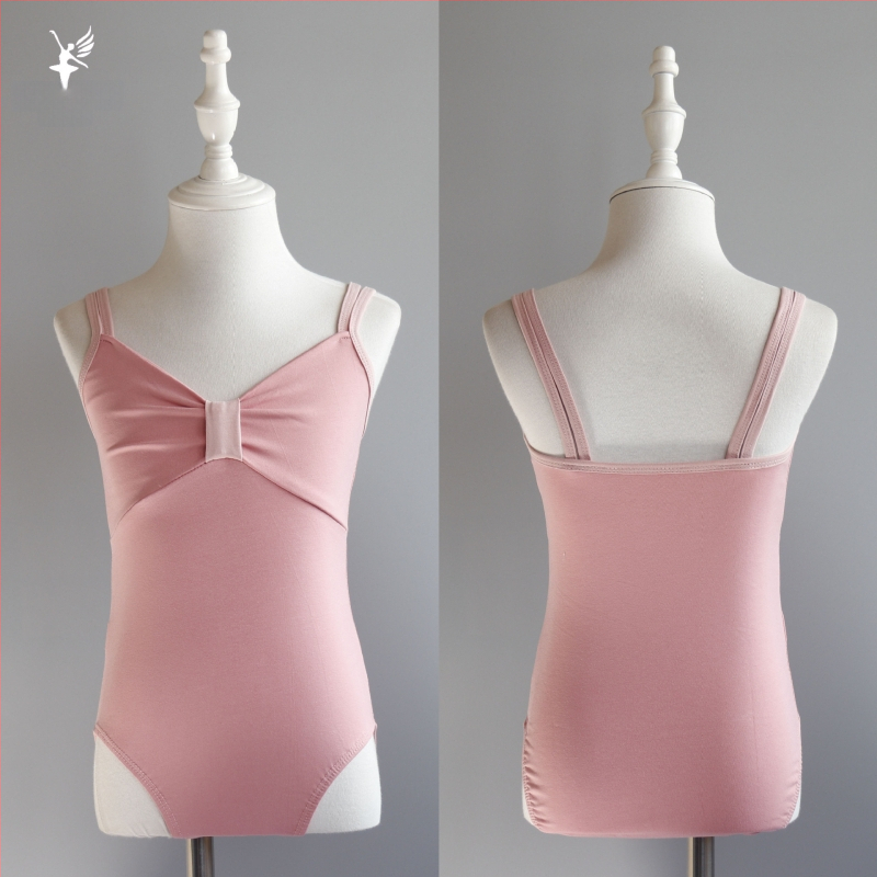 Vaikų šokių treniruočių kombinezonas – vasarinis, vientisas, 95% medvilnė, švelnus apdorojimas, princės stilius