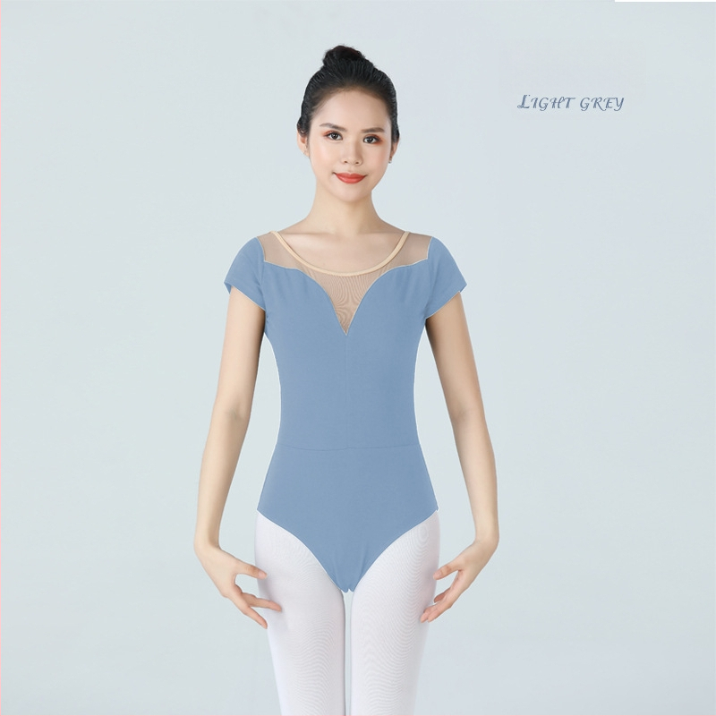 Tantsu unitard, akrüülliud 90%, piima-silk vooder 80% polüester, lühikesed varrukad, naine