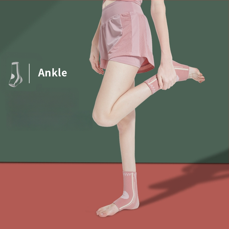 Suaugusiųjų kulkšnies apsaugos rankovė - Nailonas/Spandeksas/Elastinės pluoštai - Tinka krepšiniui