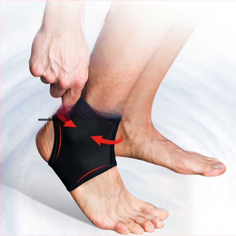 Upper čiurnos įtvaras stabilizacijai ir reabilitacijai – spandeks medžiaga, universali pritaikymas, čiurnos apsauga