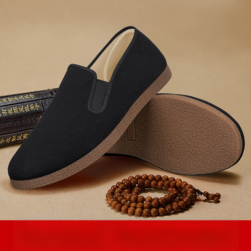 Sieviešu auduma plakanās kurpes, apaļš purns, sekla atvere, PVC zole, auduma oderē