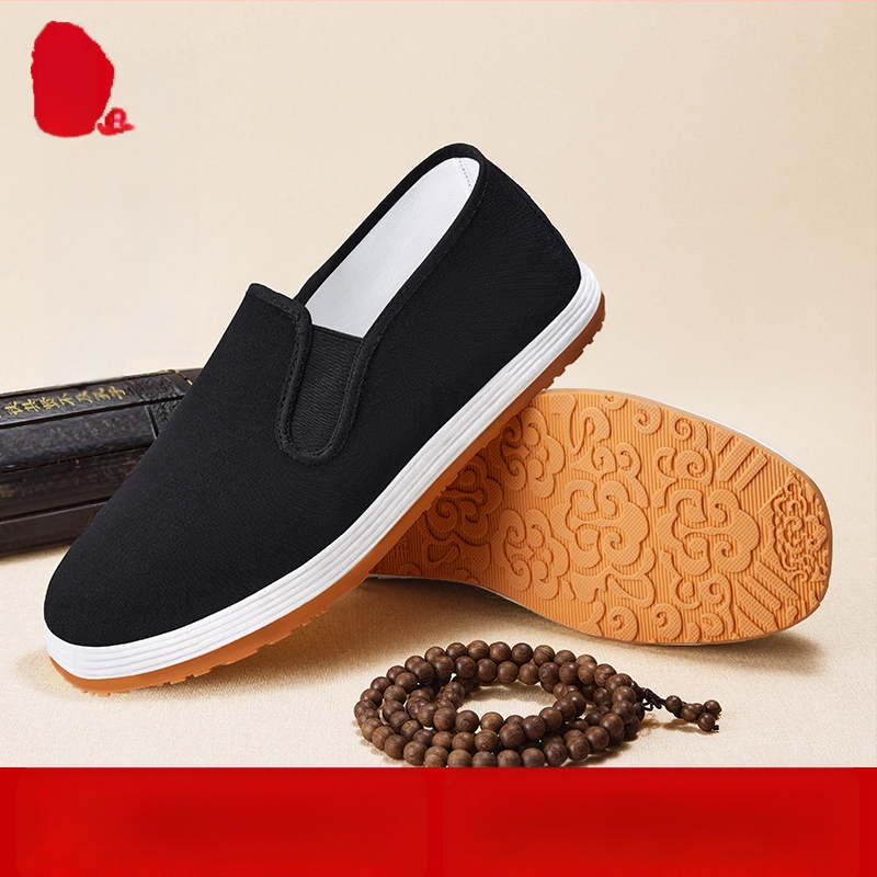 Sieviešu auduma plakanās kurpes, apaļš purns, sekla atvere, PVC zole, auduma oderē