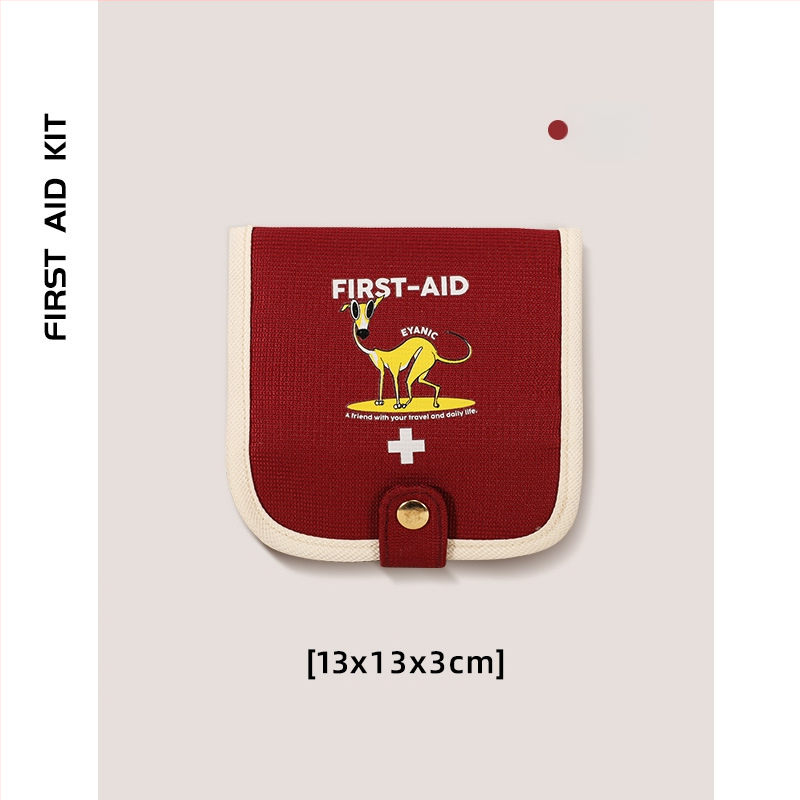 Meditsiinikomplekt, kuubikujulise kujuga, Oxfordi kangas, veekindel, reisidele ja meigitarvete korraldamiseks