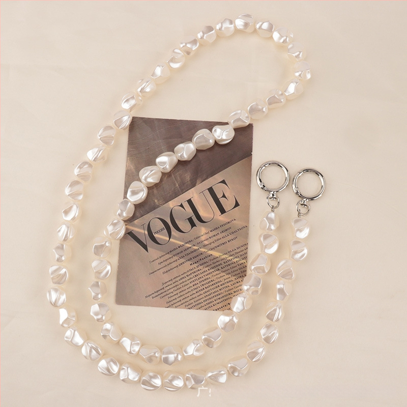 Maišo dirželis su perlų grandine - rankų darbas Plastic Feng SL204, plastikas + derva, kvėpuojanti, sumažina apkrovą, nauja nacionalinė tendencija