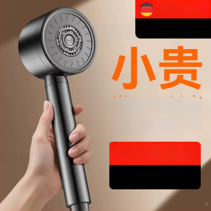 304 roostevabast terasest dušipea pressuriseeritud temperatuuri kontrolliga – ümmargune kuju, elektroplaaditud viimistlus, purunemiskindel