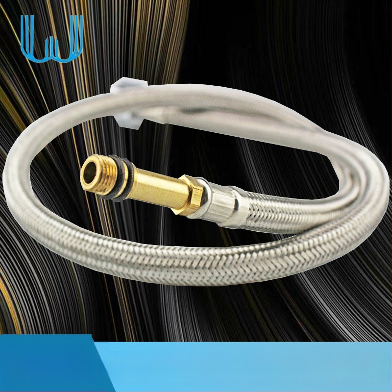 304 roostevabast terasest kootud veevõtutor kraanikausile – keermestatud ühendus, 0.8 MPa, 5–80°C