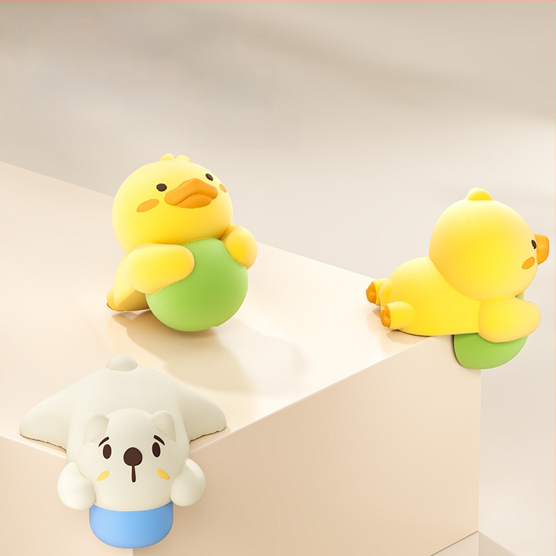 Kokkupõrke nurga kaitse laste laua ja voodi nurkade jaoks - pehme PVC ja akrüülliim, 200 tk pakis.