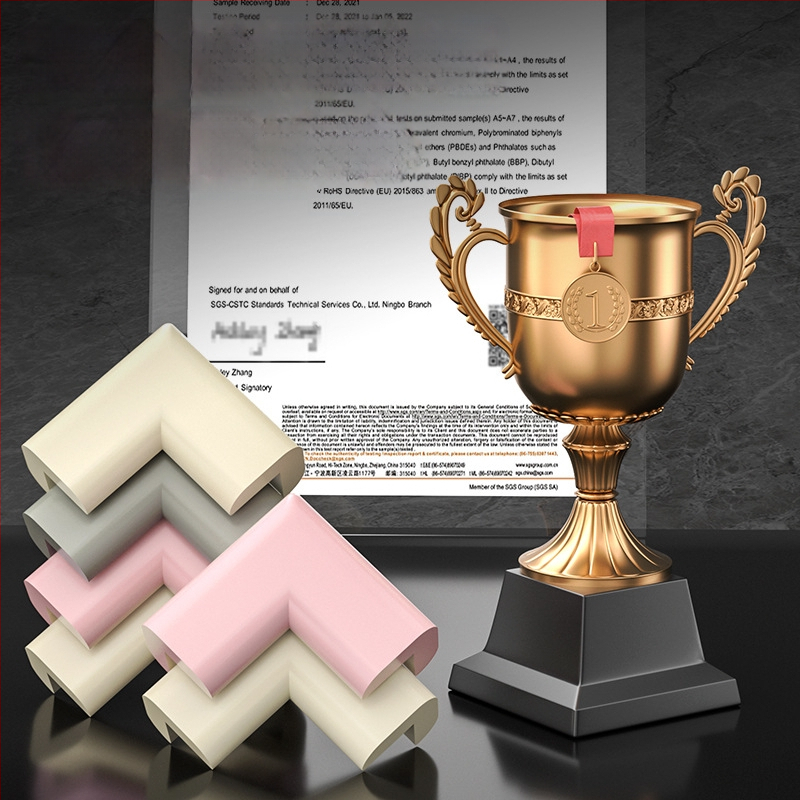 Lastele mõeldud nurga kaitsekomplekt, sirge nurgaga — kaitse mööbli nurkadele, bränd Sticky product exchange