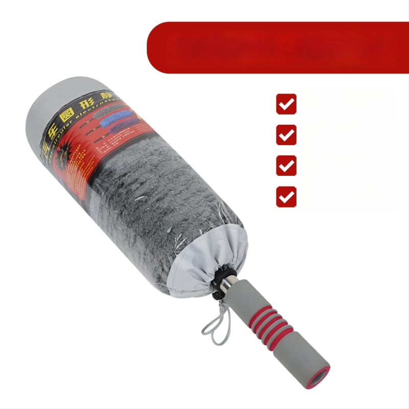 Automobilinis dulkių šluostė, nerūdijančio plieno lazda + pluoštas, Persistence ženklas