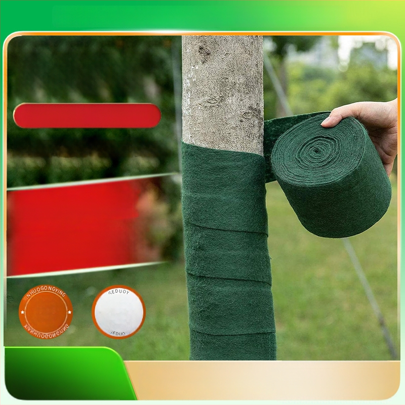 Medžių įvyniojimo audinys – poliesterio izoliacija ir drėkinimas šalčio apsaugai kraštovaizdžio kūrimui