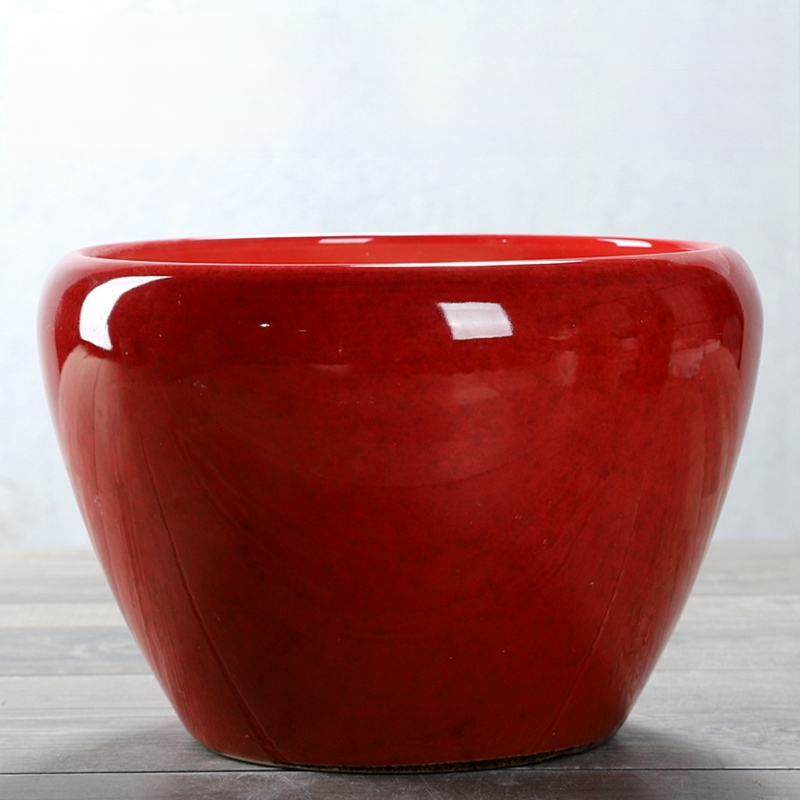 Keraminis gėlių vazonas, stovintis ant grindų, korozijai atsparus, namų sodo naudojimui