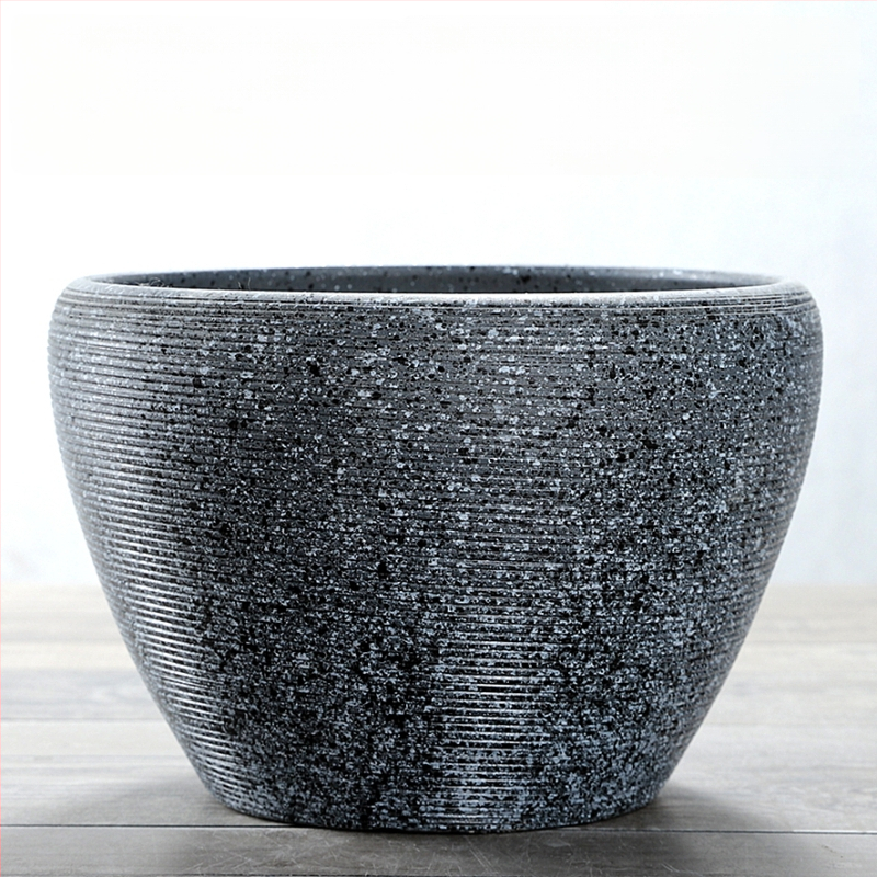 Keraminis gėlių vazonas, stovintis ant grindų, korozijai atsparus, namų sodo naudojimui