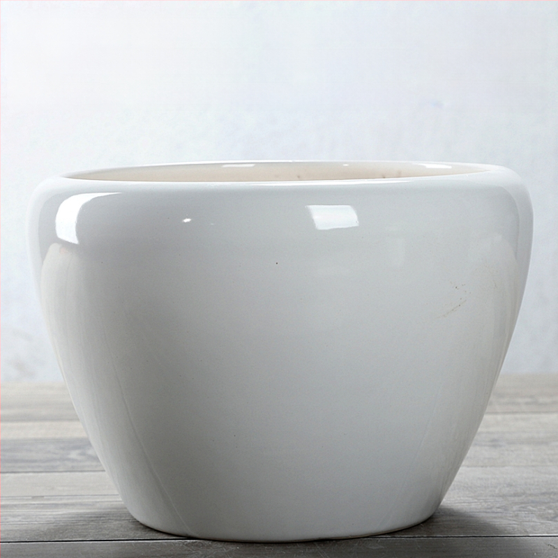 Keraminis gėlių vazonas, stovintis ant grindų, korozijai atsparus, namų sodo naudojimui