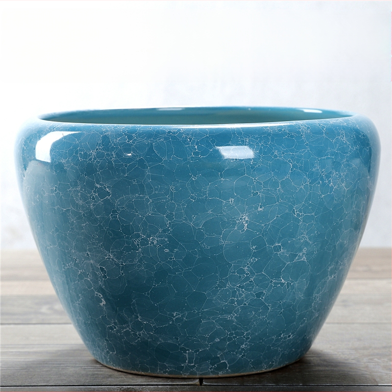 Keraminis gėlių vazonas, stovintis ant grindų, korozijai atsparus, namų sodo naudojimui