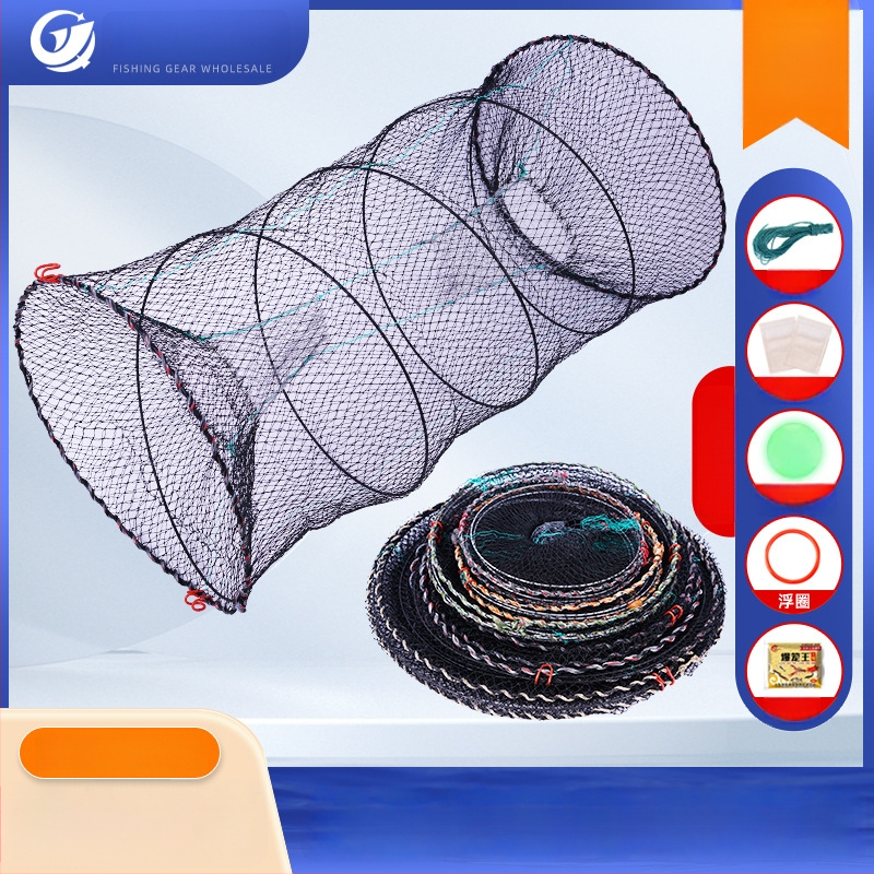 Yu Lai kokkupandav nailonkreveti aed, kalapüügi võrk