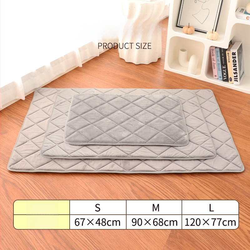 Naminio gyvūnėlių kilimėlis, siuvinėtas britiško stiliaus, neslystantis, drėgmei atsparus, šuns miego kilimėlis, visoms sezonoms