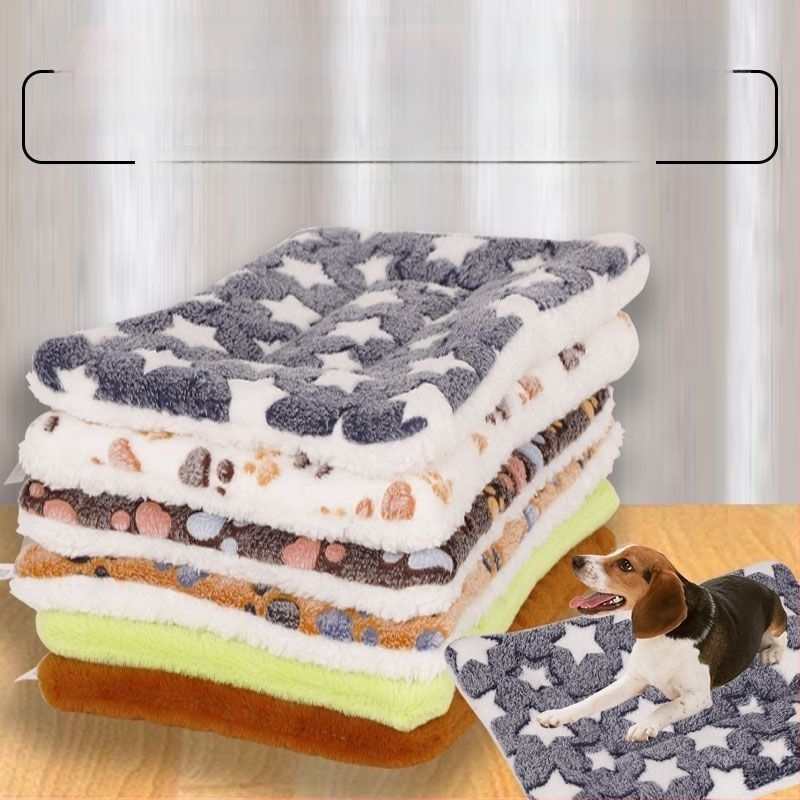 Šuns kilimėlis - žieminis storas pūkuotas guolis, šilta ir ekstra stora pagalvė