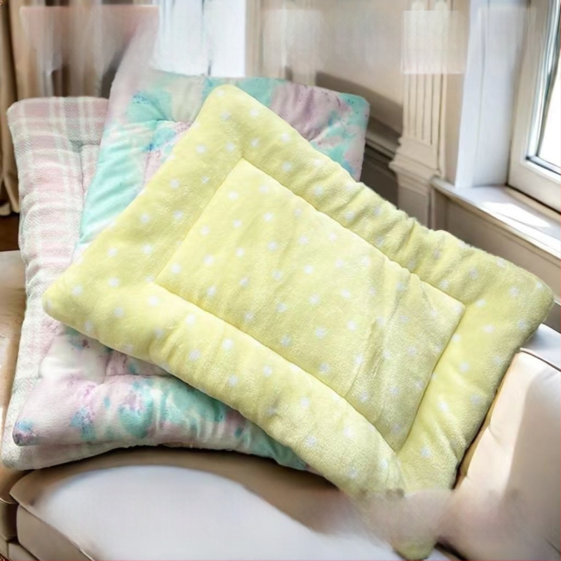 Šuns kilimėlis - žieminis storas pūkuotas guolis, šilta ir ekstra stora pagalvė