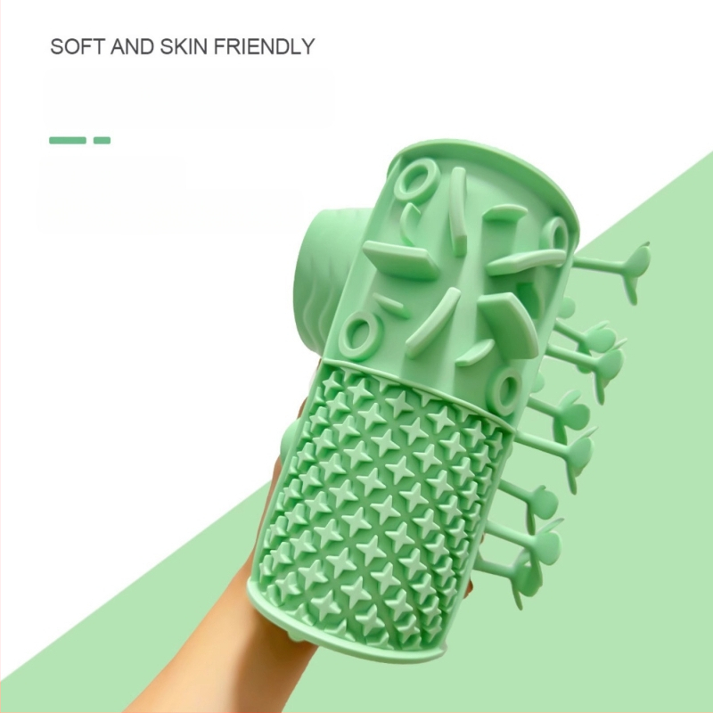 Silicone lizimo kilimėlis naminiams gyvūnams su siurbtuku – 4-in-1 lėto maisto dubuo