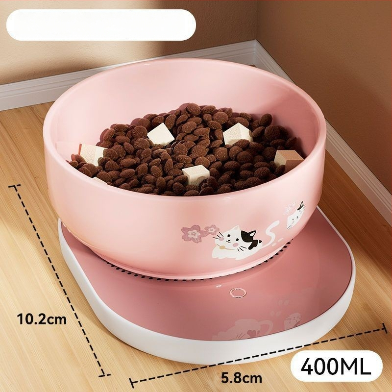 Portselanist kassi vee kauss (Materjal: portselan; Sobib: kassile; Kategooria: lemmikloomade toitevahendid)