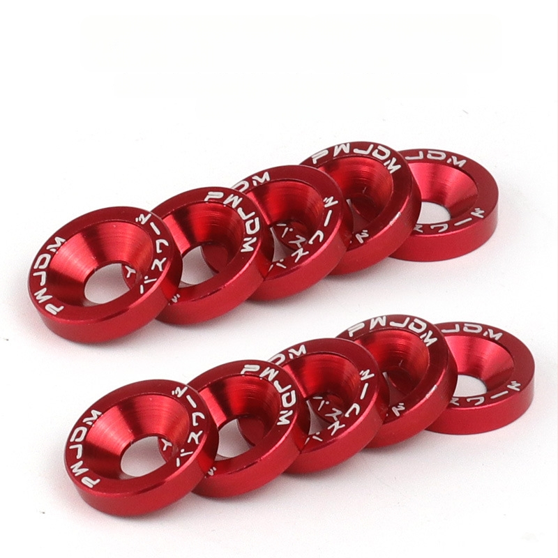 Dekoratyvinė varžtų tarpinė plokštė registracijos numerio rėmui ir rato centrui | Prekės ženklas: Zhe liqiang; Taikymas: Automobilių modifikacijos; Suderinamas su automobiliais ir motociklais; Licencijuotas privatus ženklas: Taip