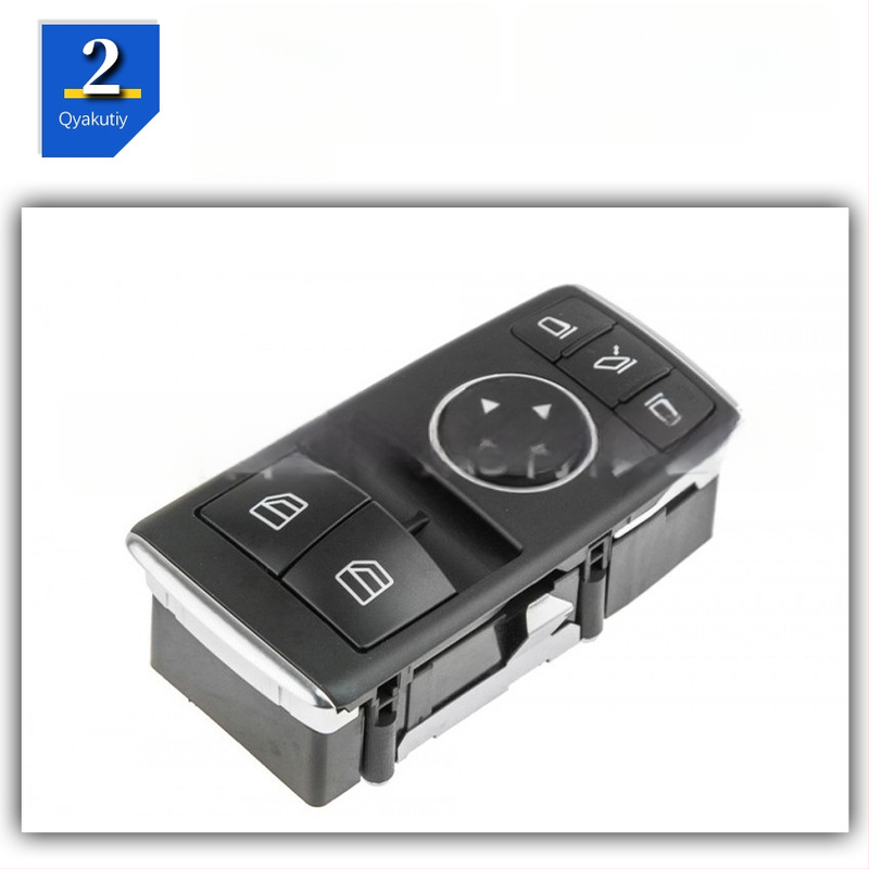 Elektrinis Mercedes-Benz automobilio langų kėlimo jungiklis, modelis A1698206610, suderinamas su W245/B200, ABS, įtampa standartinė
