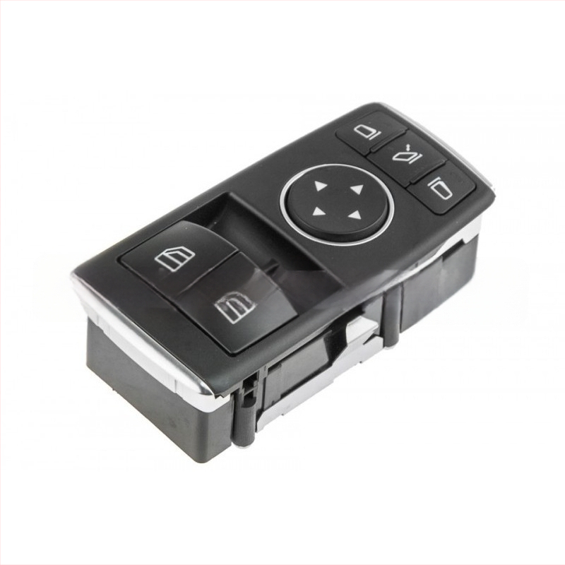 Elektrinis Mercedes-Benz automobilio langų kėlimo jungiklis, modelis A1698206610, suderinamas su W245/B200, ABS, įtampa standartinė