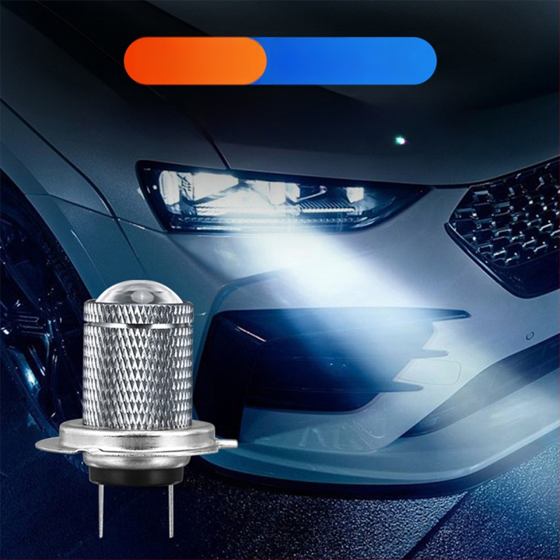 LED miglo žibintas automobiliui, universalūs, H7/H11/9005/9006, 12V, aliuminio korpusas