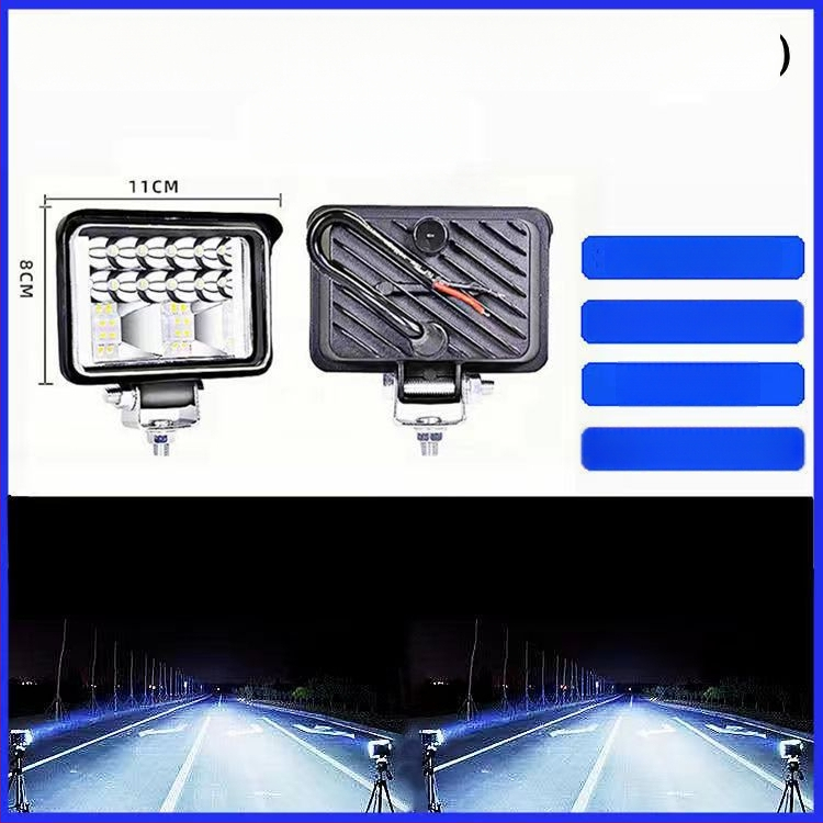 LED prožektorius elektriniams automobiliams ir sunkvežimiams — didelio matomumo modelis; Galia: 150; Įtampa: 12-80V; Medžiaga: aliuminio lydinys; IP68