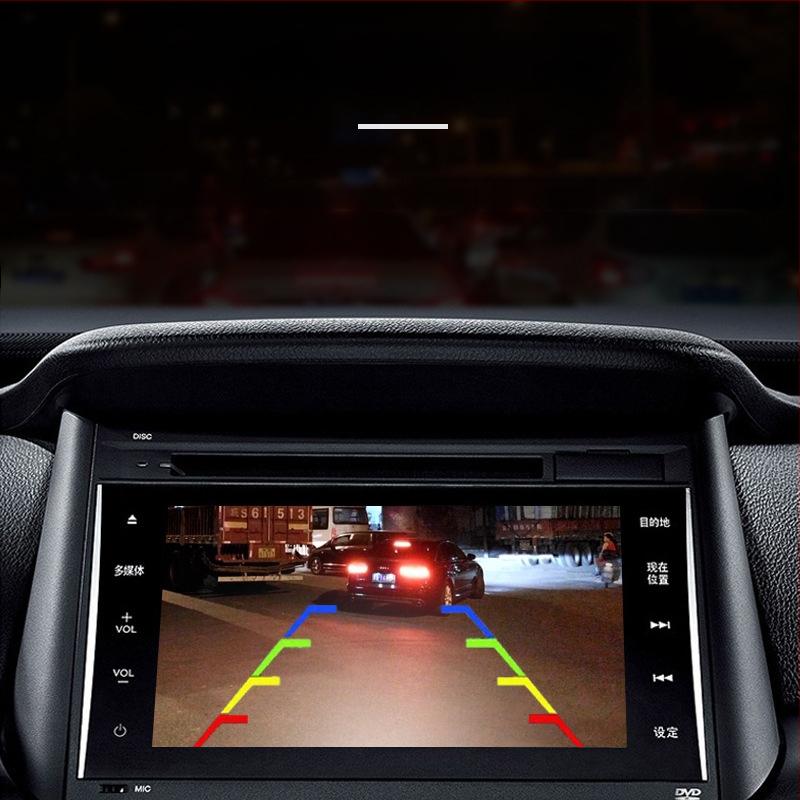 Atbulinės eigos kamera su Starlight naktiniu matymu, 170° plataus kampo fisheye objektyvas, 12V, 720x576 raiška, veidrodinis vaizdas