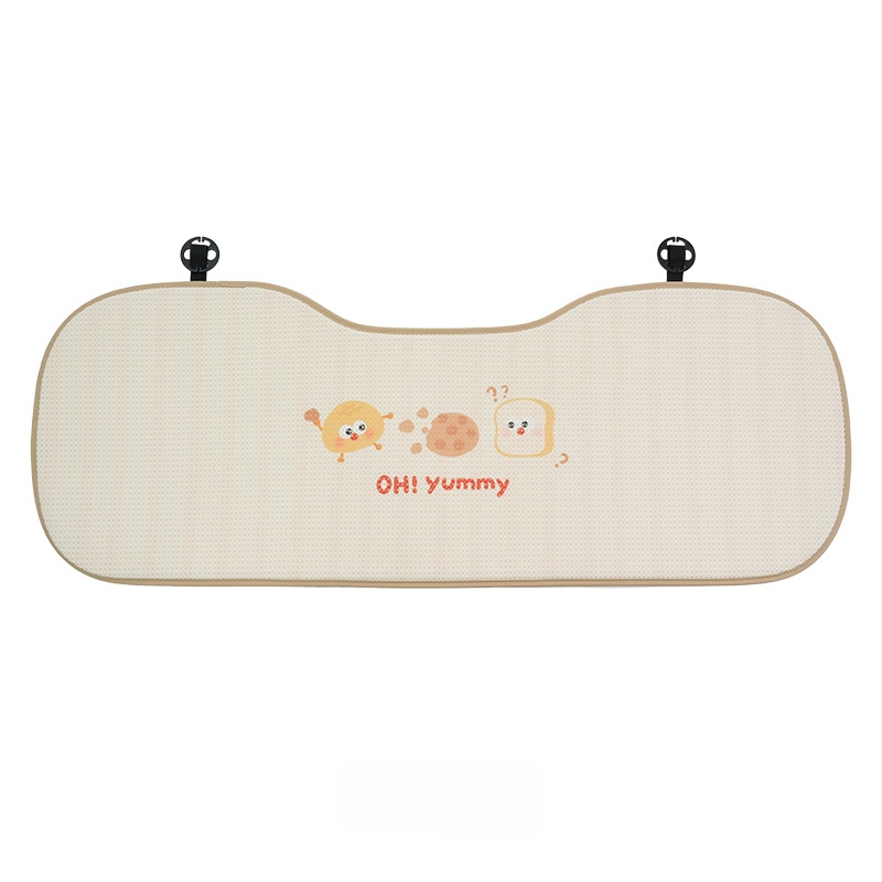 Feather cen Puhas auto kaela padja Toast Biscuits mustril, täidis PP puuvill