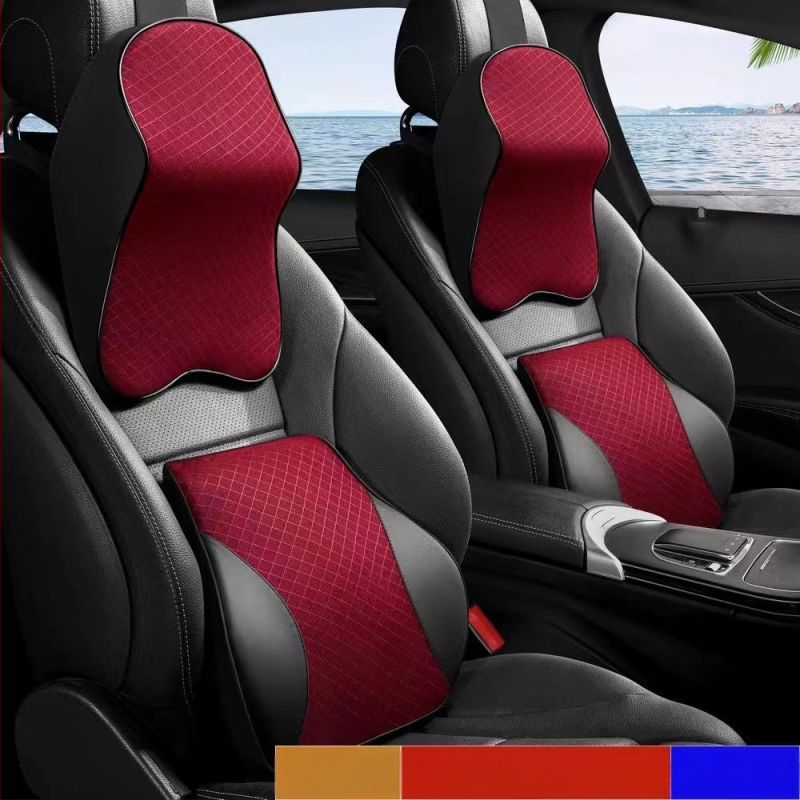 Evans auto kaela- ja alaselja padi mäluvaht, hingav võrk ja alaselja tugi – kunstnahk, universaalne sobivus