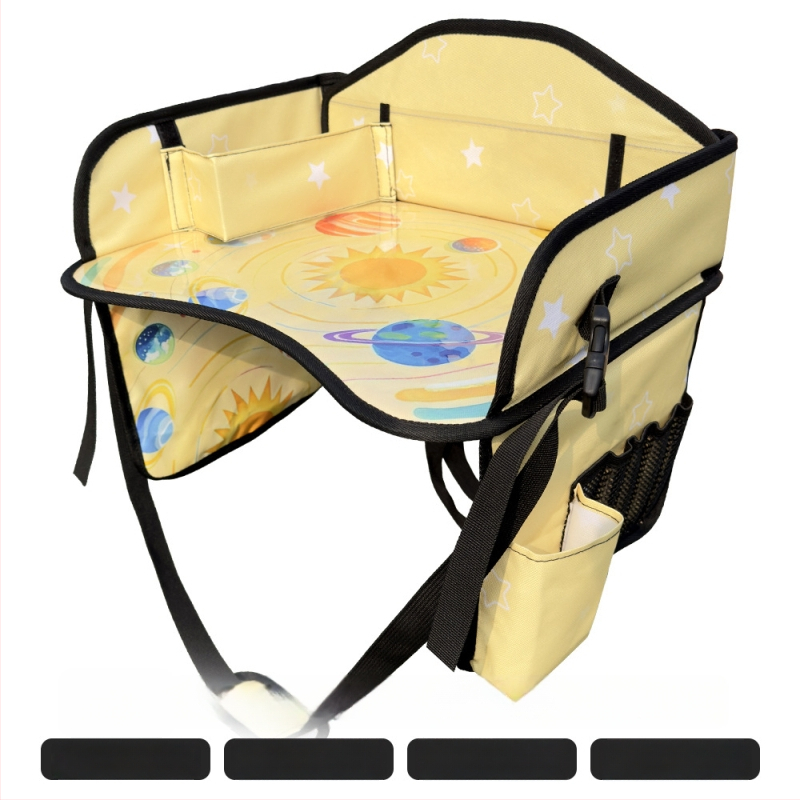 Laste reisilau autosse – kokkupandav põlvetöölaud ja joonistuslaud, kliki paigaldus, mitmeotstarbeline auto laud