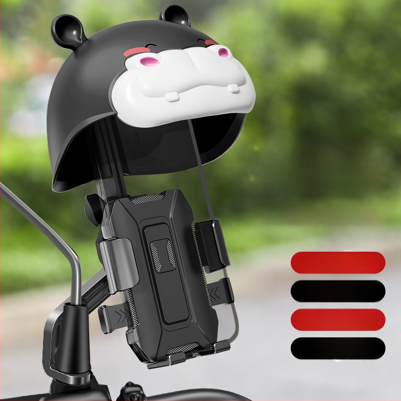Telefonikinnitus mootorratastele ja jalgratastele – metallist, minimalistlik disain, fikseeritud navigeerimiskinnitus