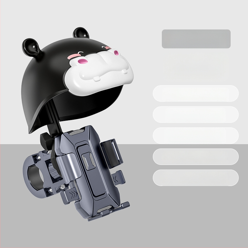 Telefonikinnitus mootorratastele ja jalgratastele – metallist, minimalistlik disain, fikseeritud navigeerimiskinnitus